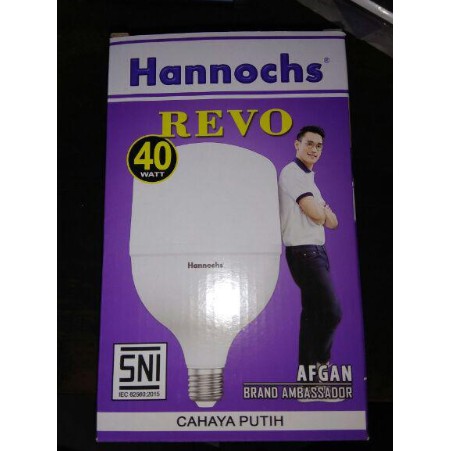 Hannochs revo 40w hannochs 40 watt hannochs led kapsul Jumbo 40watt hannochs revo led bulb jumbo