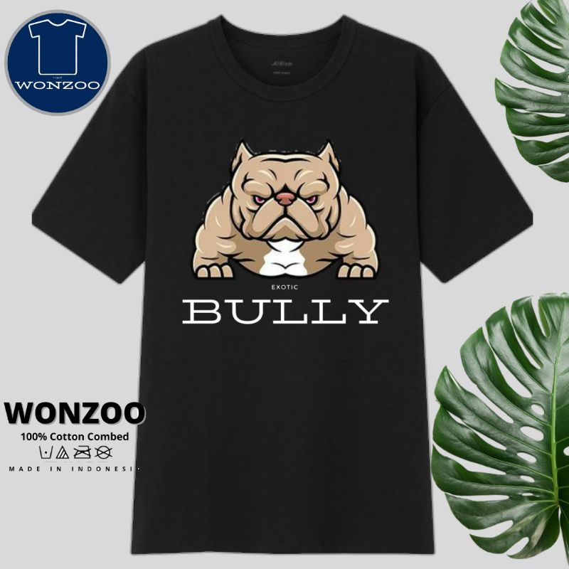 KAOS BULLY - KAOS ANJING AMERICAN BULLY EXOTIC (BAYAR DITEMPAT)