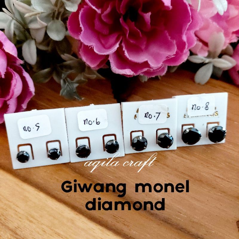 GIWANG MONEL ANTI KARAT/ ANTING TUSUK