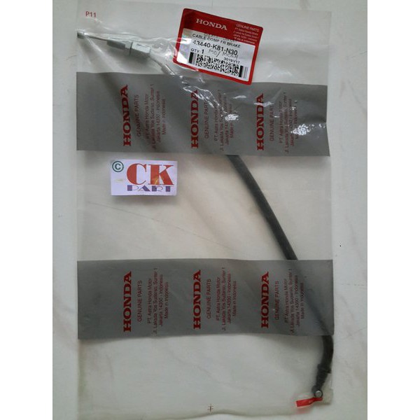 KABEL REM CBS PENDEK BEAT STREET PN.43440 K81 N31 - ORIGINAL