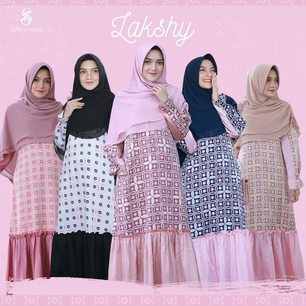 GAMIS BATIK LAKSHY DRESS by Sheika Hijab