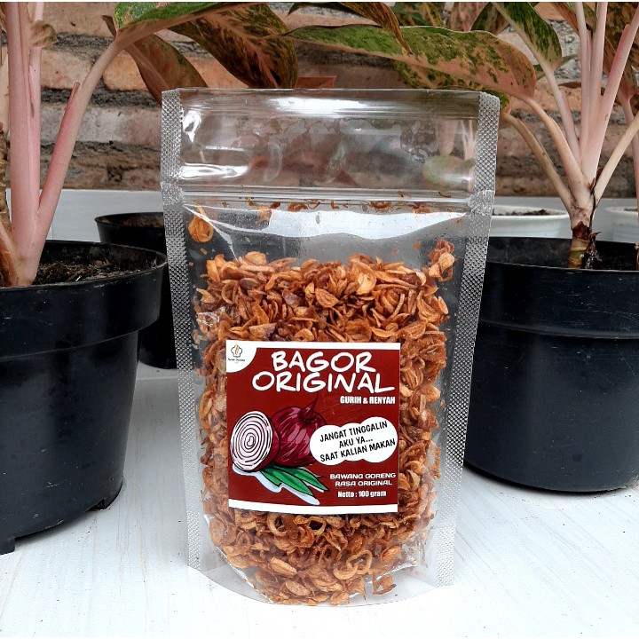 

Bawang Goreng Original 100 Gram Tanpa Tepung