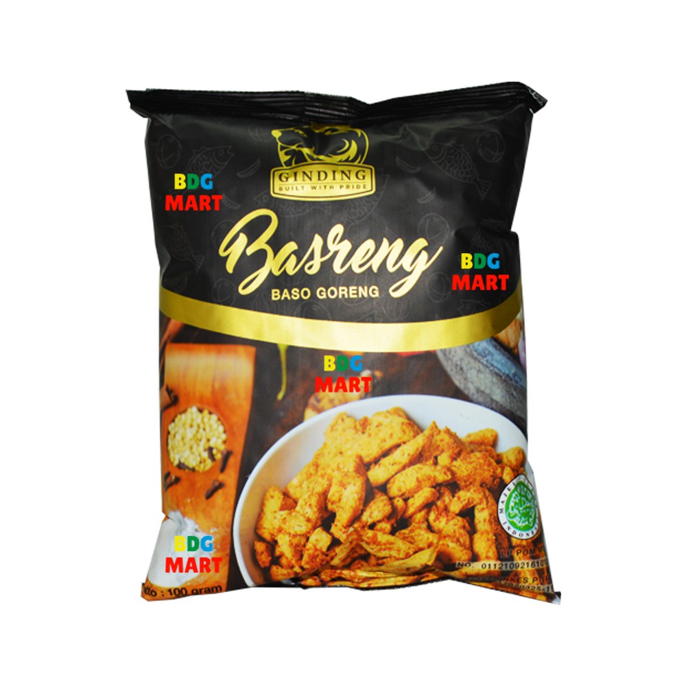 

UKM Ginding Basreng Baso Goreng Khas Bandung Pedas Nikmat - 100gr