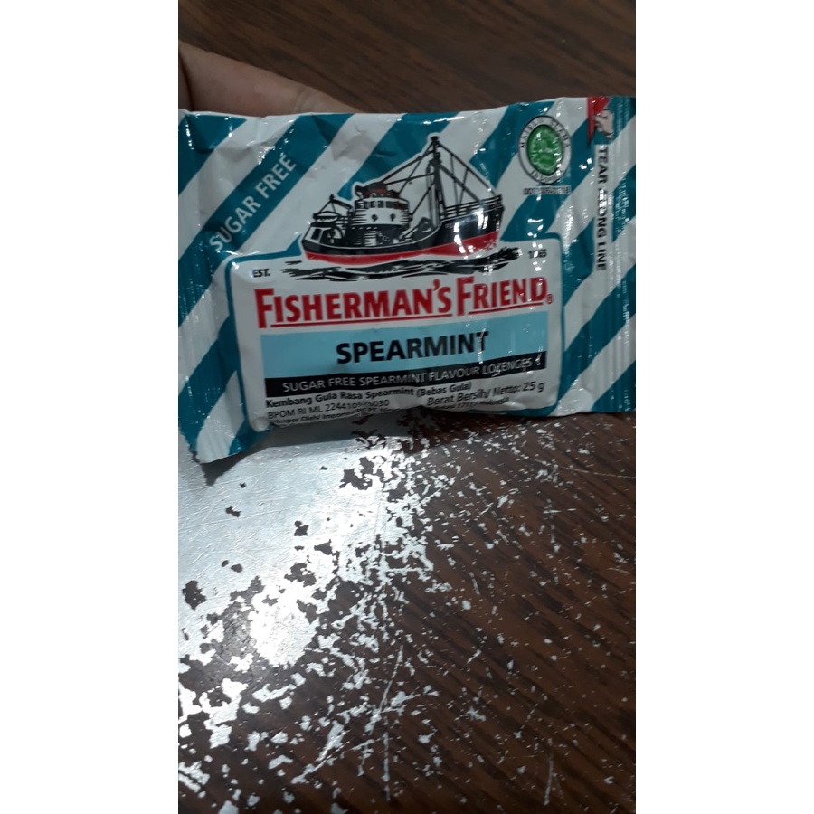 

PERMEN FISHERMAN'S FRIEND SPEARMINT 25g