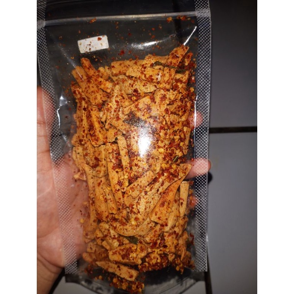 

Cemilan pedas| Basreng stik pedas dan original daun jeruk