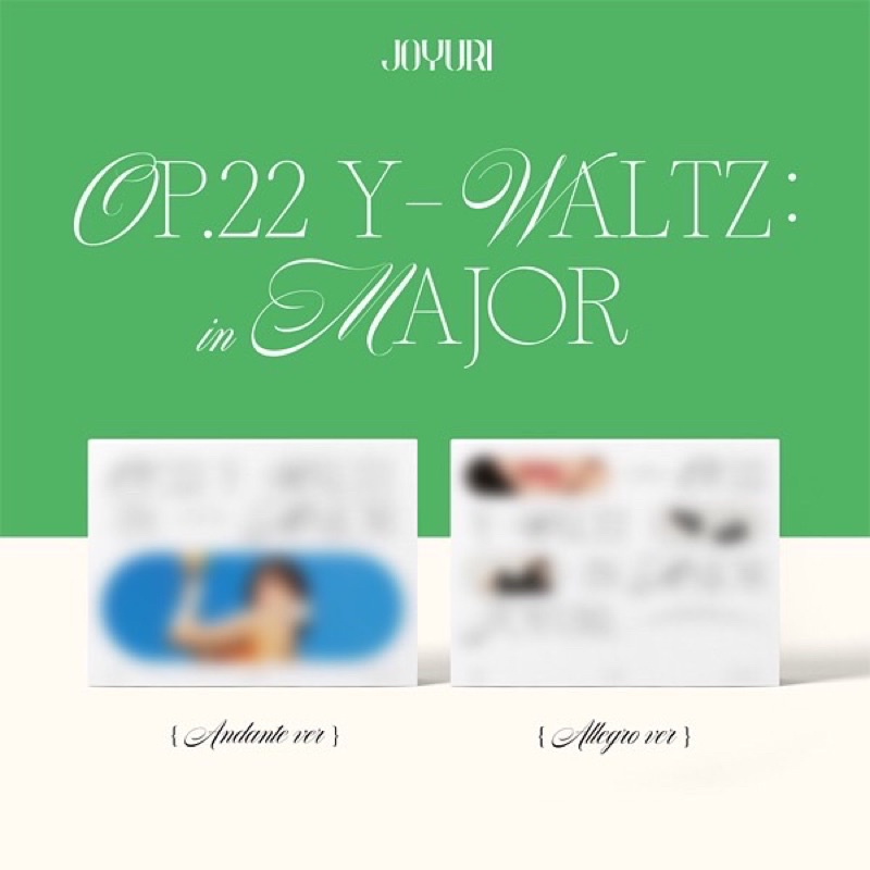PO OFFICIAL JO YURI 1st Mini Album [Op.22 Y-Waltz: In Major]