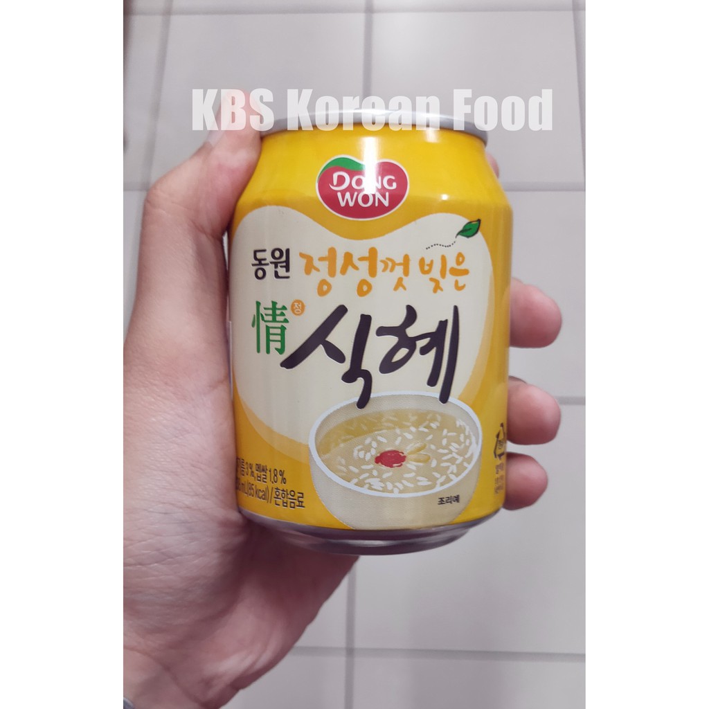 

DongWon Sikhye Rice Malt Drink / Minuman Korea Rasa Malt dan Beras