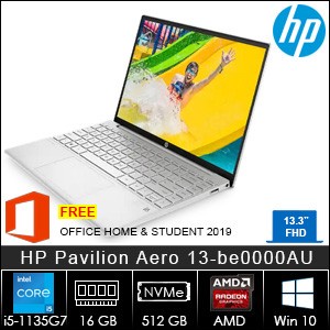 HP Pavilion aero 13-be0000au Ryzen5
