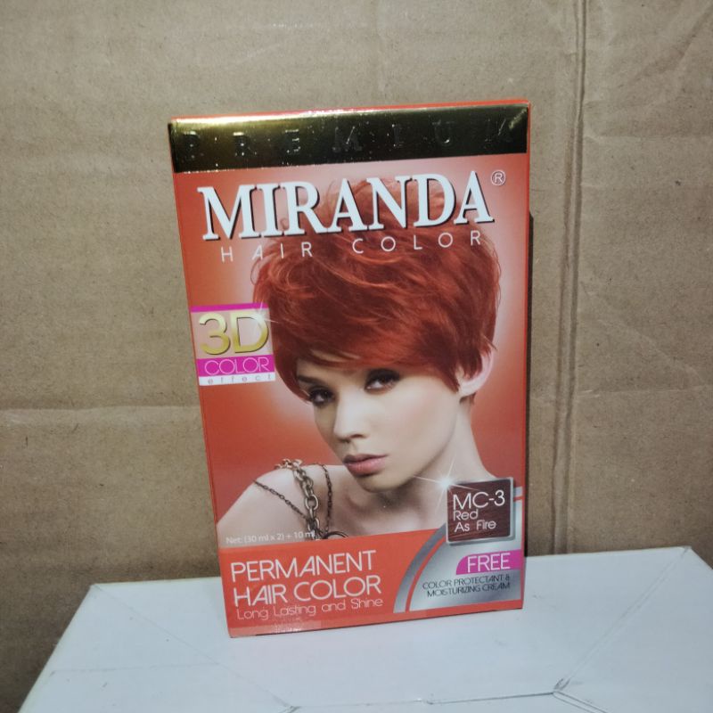 Miranda hair color/3D color/miranda permanent hair color