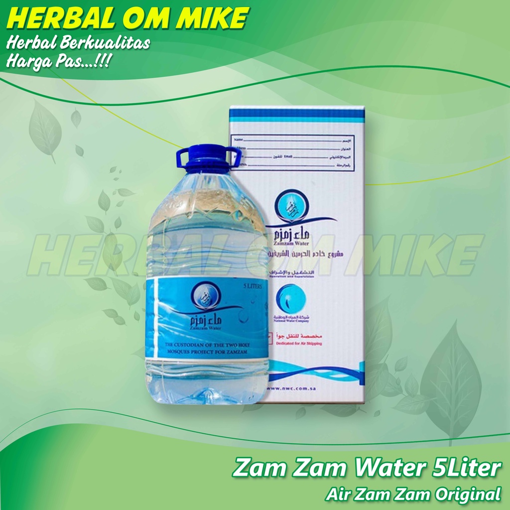 

Zam Zam Water 5liter Air Zam Zam ORIGINAL