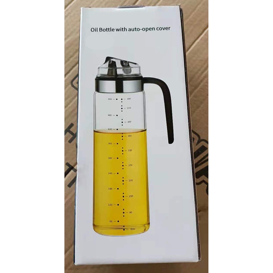 One Two Cups Botol Minyak Olive Oil Cooking Bottle 550ml - OBAX-E - Black