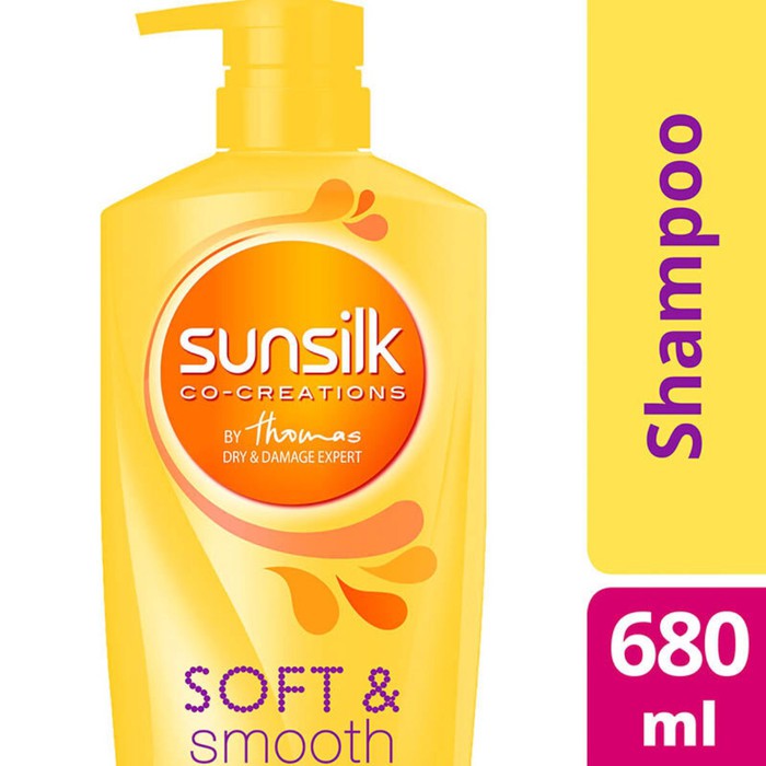 Shampoo Sunsilk Soft & Smooth 680ml / Shampo Sunsilk Kuning 680 ml