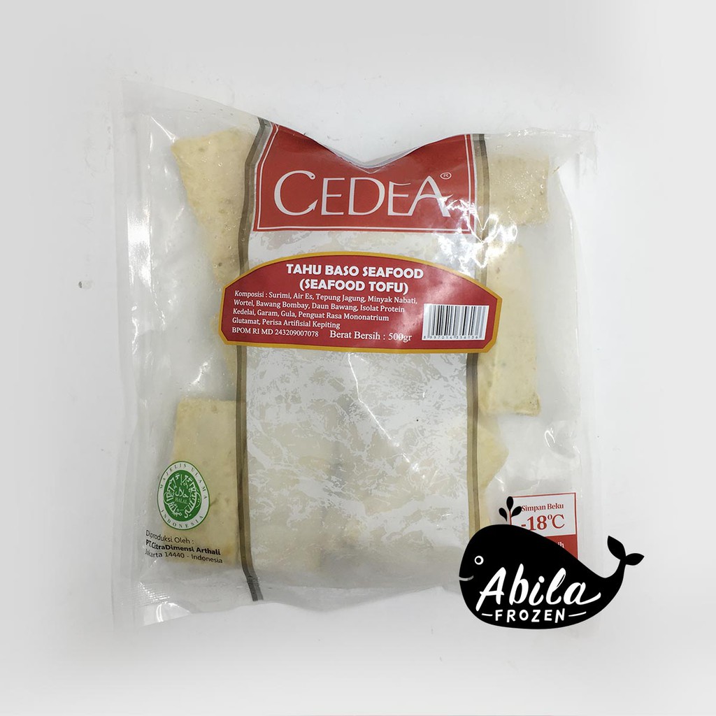 Jual Cedea Tofu Seafood 500 Gram Shopee Indonesia