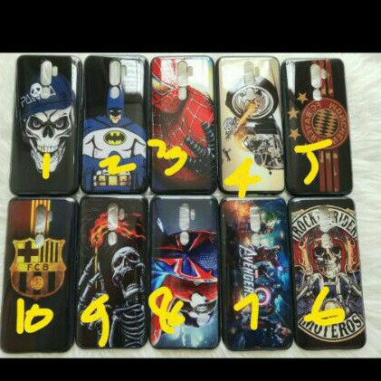 case motif spider avanger Realme 6 soft case realme6