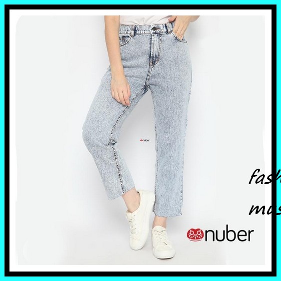 Celana Panjang Jeans Levis Pants Plain Jumbo Terbaru Clana Jean Cewek Boyfriend Bigsize Kekinian Cod