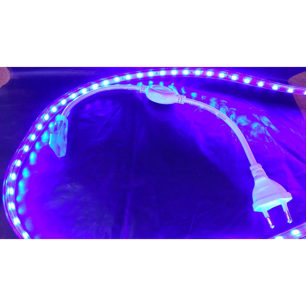 Lampu LED Selang Rope Light Strips Hias Dekorasi Mata Renggang 1 meter