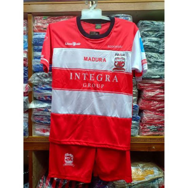 SETELAN JERSEY ANAK MADURA UNITED Home MU BEST SELLER