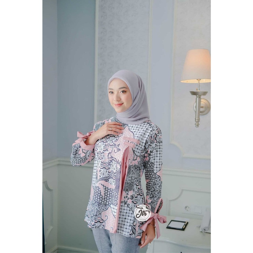 Atasan Batik Wanita modern PREMIUM QUALITY /Baju Batik Wanita Modern /baju batik wanita kantor/batik