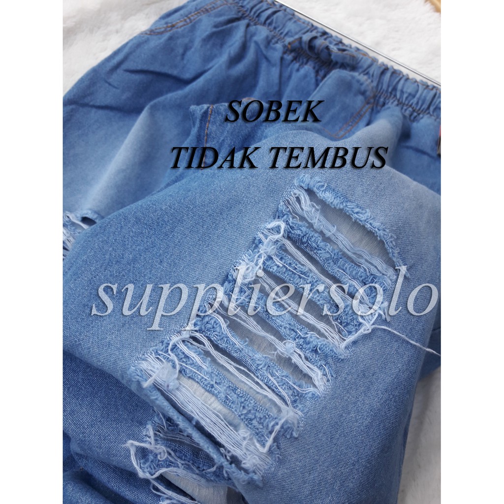 CELANA BAGGY RIPPED / BAGGY SOBEK / WONDER RIPPED XL &amp; JUMBO XXL