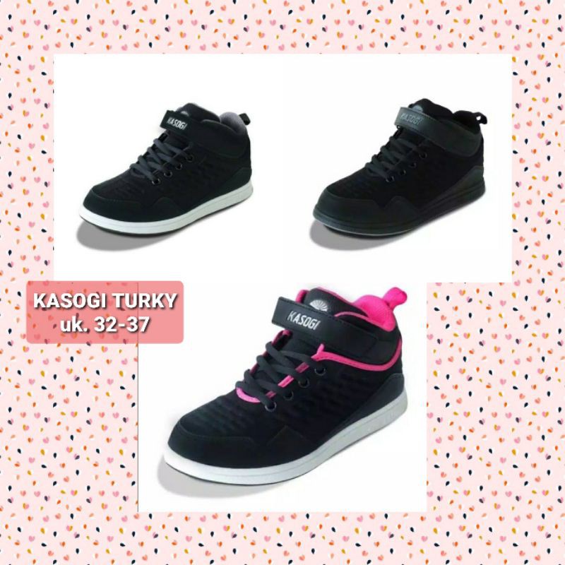KASOGI TURKY - SEPATU SEKOLAH - SEPATU ANAK COWOK - SEPATU ANAK CEWEK - SEPATU SNEKERS