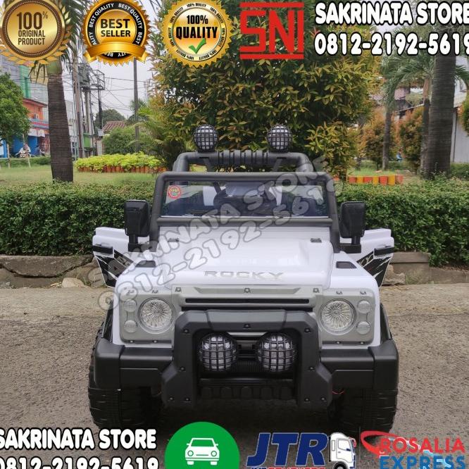Mobil Aki Mainan Anak Jeep Rocky Murah