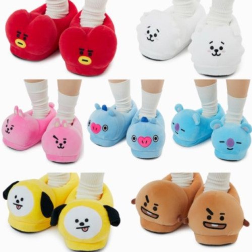 OT Sandal  Selop  Desain Kpop BTS bt21  Bangtan Boys Bahan 