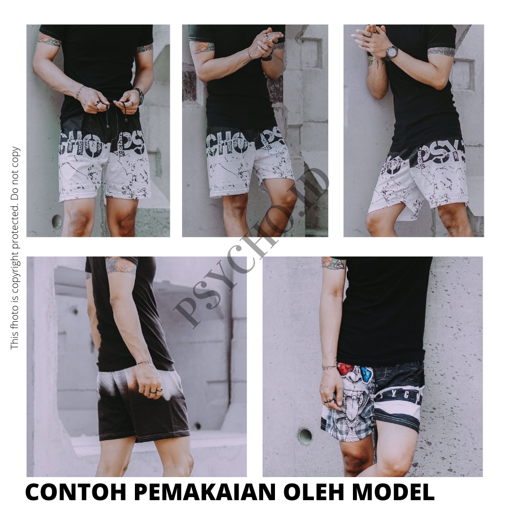Best Seller - Boxer pria wanita | Celana pendek pria salur surfing | Kolor boxser celana dalam katog
