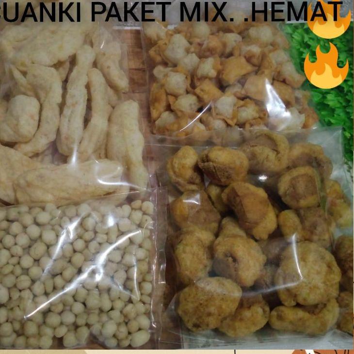 

Dijamin puas--CUANKI PAKET MIX..HEMAT..