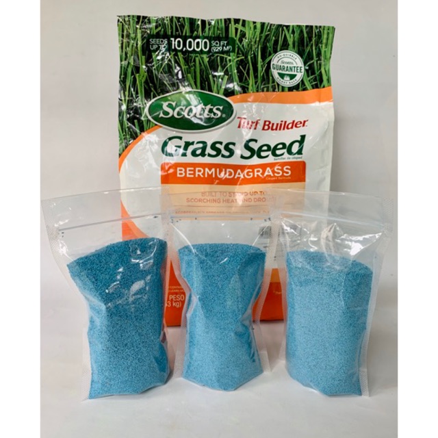 BIJI RUMPUT SCOTTS TURF BUILDER BERMUDA GRASS PER 50GRAM