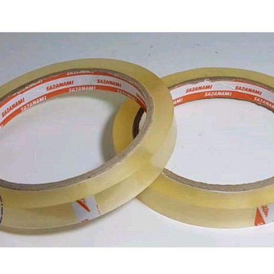 

Lakban Bening 12 MM/Lakban Bening 1/2 Inch/Lakban Bening Kecil