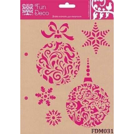 

Fun Deco Stencil ~ FDM031