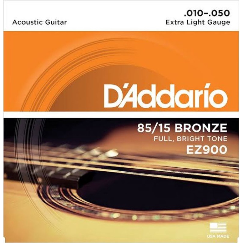 SENAR GITAR DADDARIO EZ900 010 / DADARIO / D'ADDARIO EZ 900 / TALI GITAR / AKUSTIK / ACCOUSTIC