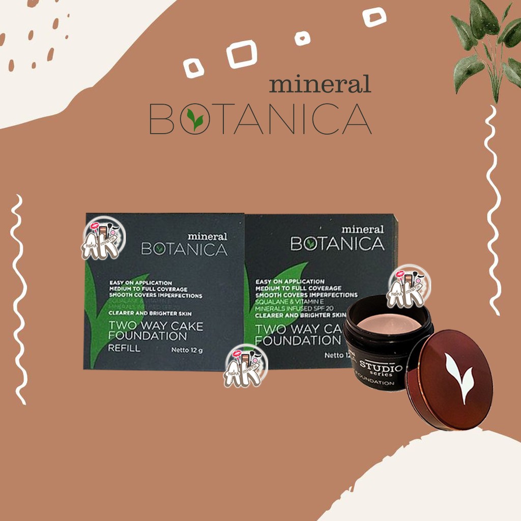 Mineral Botanica Two Way Cake Foundation/Refill