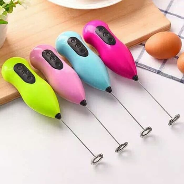 Hand mixer mini milk frother pengaduk minuman &amp; telur mini