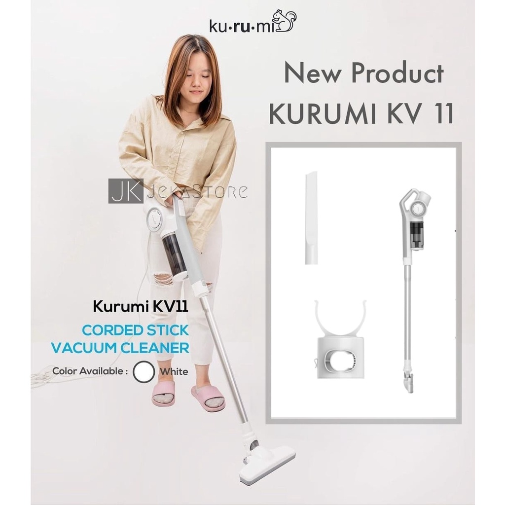 Kurumi KV11 Corded Stick Vacuum Cleaner