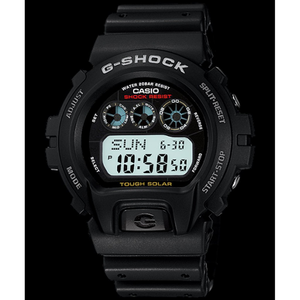 Promo Jam Tangan Casio G-shock Original G-6900-1DR Gshock Tough Solar Berkualitas