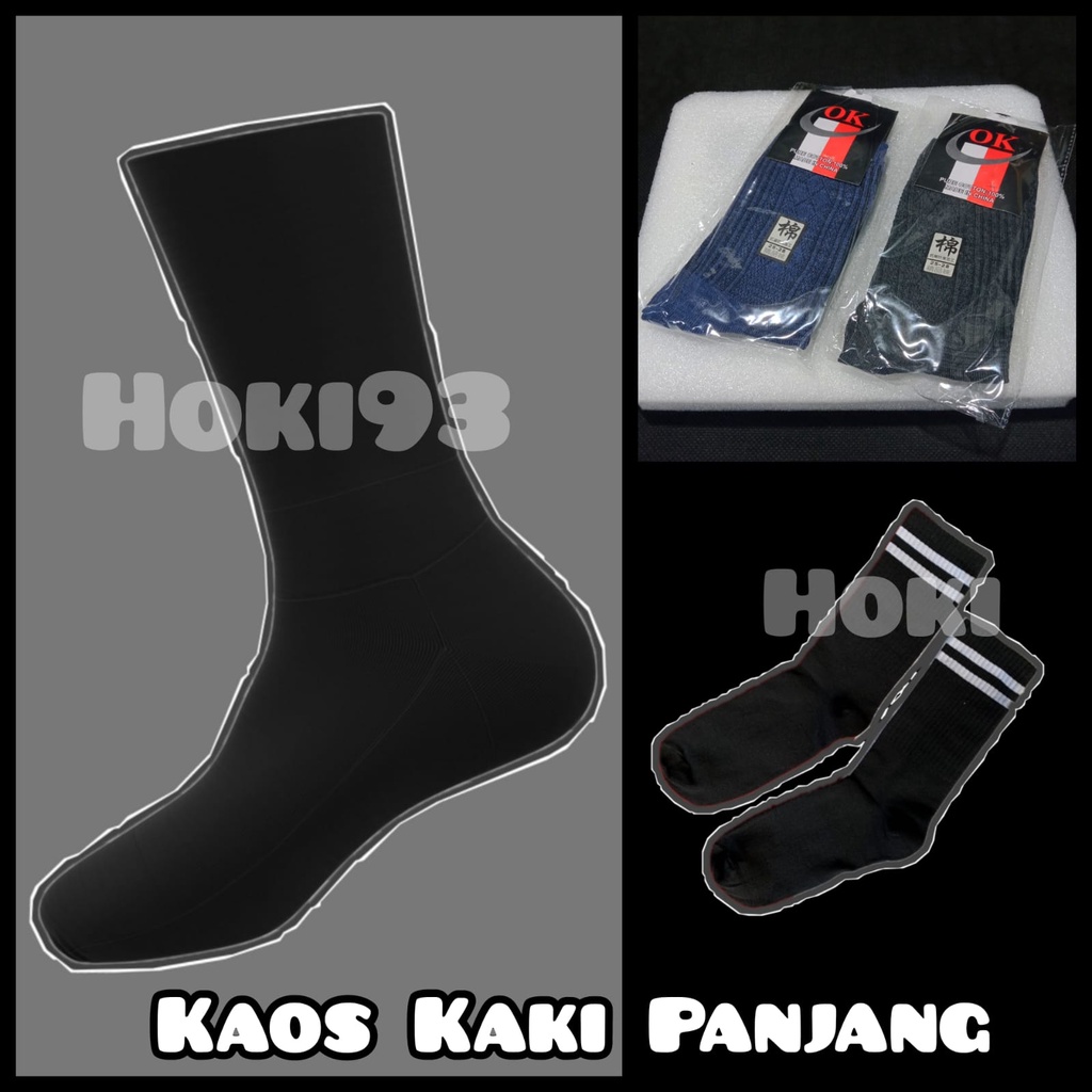 Kaos kaki Panjang Ukuran Dewasa Kaos Kaki Kerja Pria Wanita