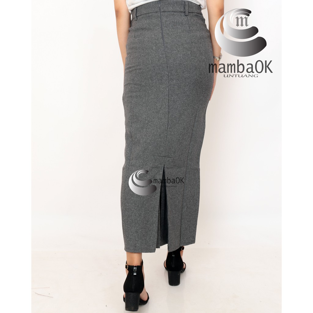 ROK KERJA WANITA JUMBO /ROK SPAN WANITA  FORMAL/ROK SPAN KERJA KANTORBIG SIZE 2L ,3L,4L,5L