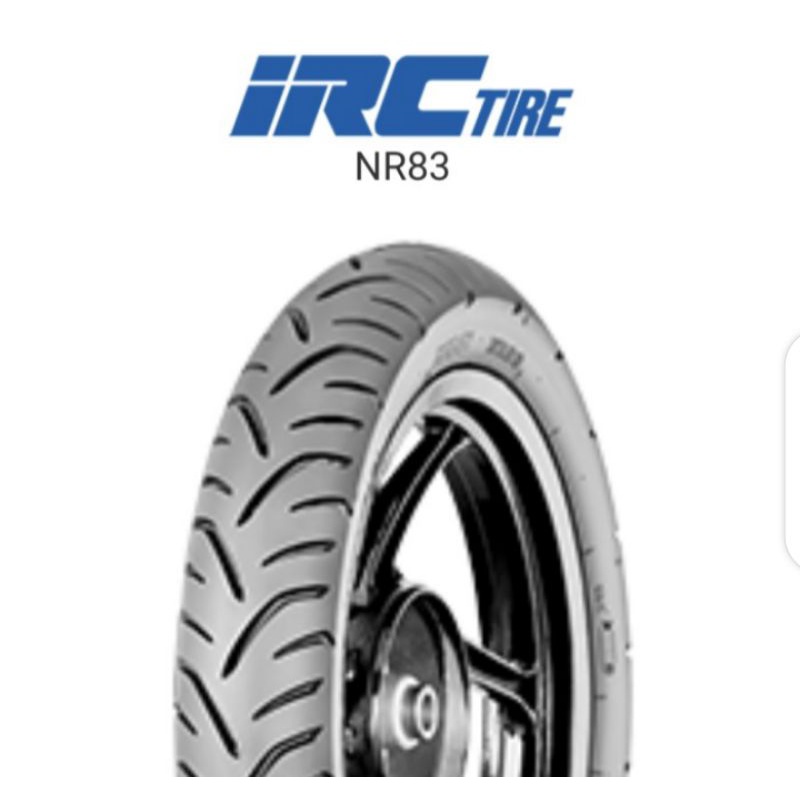 PAKET BAN IRC 80/90 -14 DAN 90/90-14 /ECOTRAX/  NR83 / NF66 TUBELESS