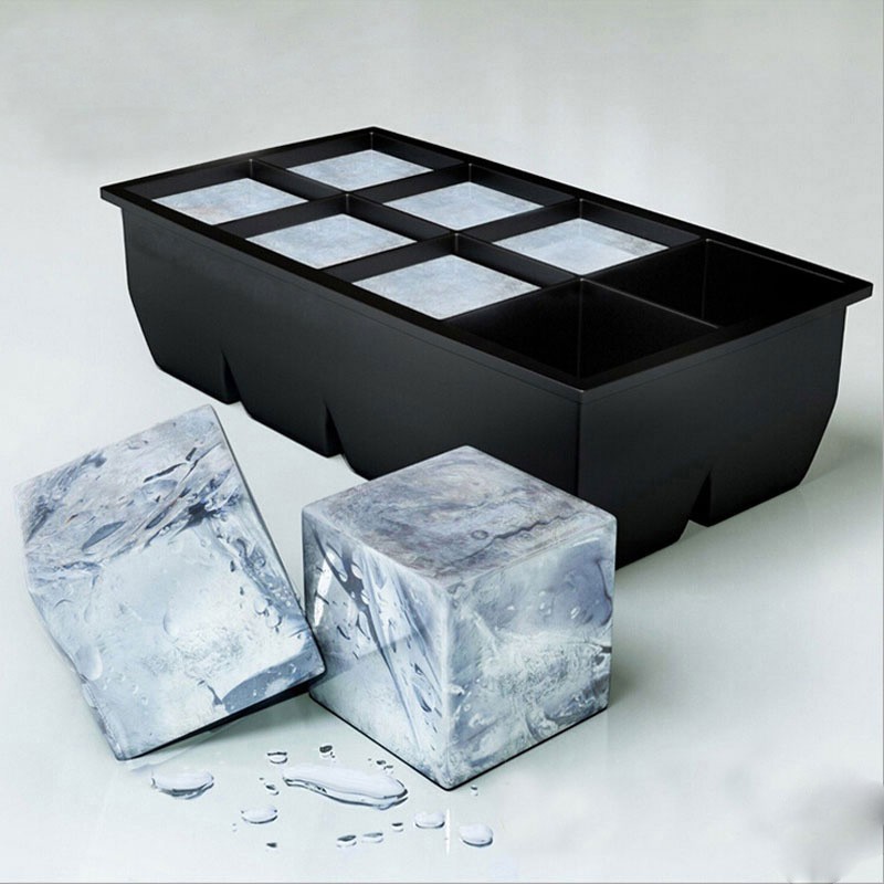 Cetakan Es Batu Model Cube 15 Hole - OMHZUKBK Black