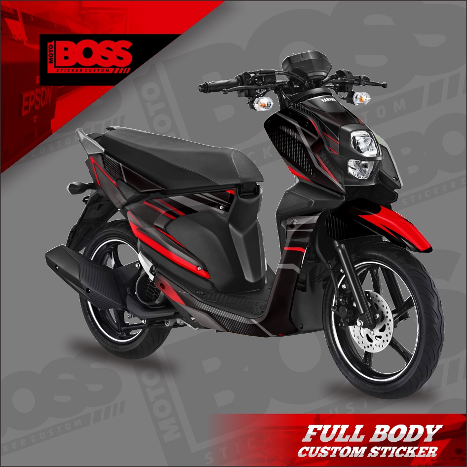 Decal Stiker Sticker Yamaha XRide 125 full body Decal Sticker XRide 125 Striping Full Body XRide 125