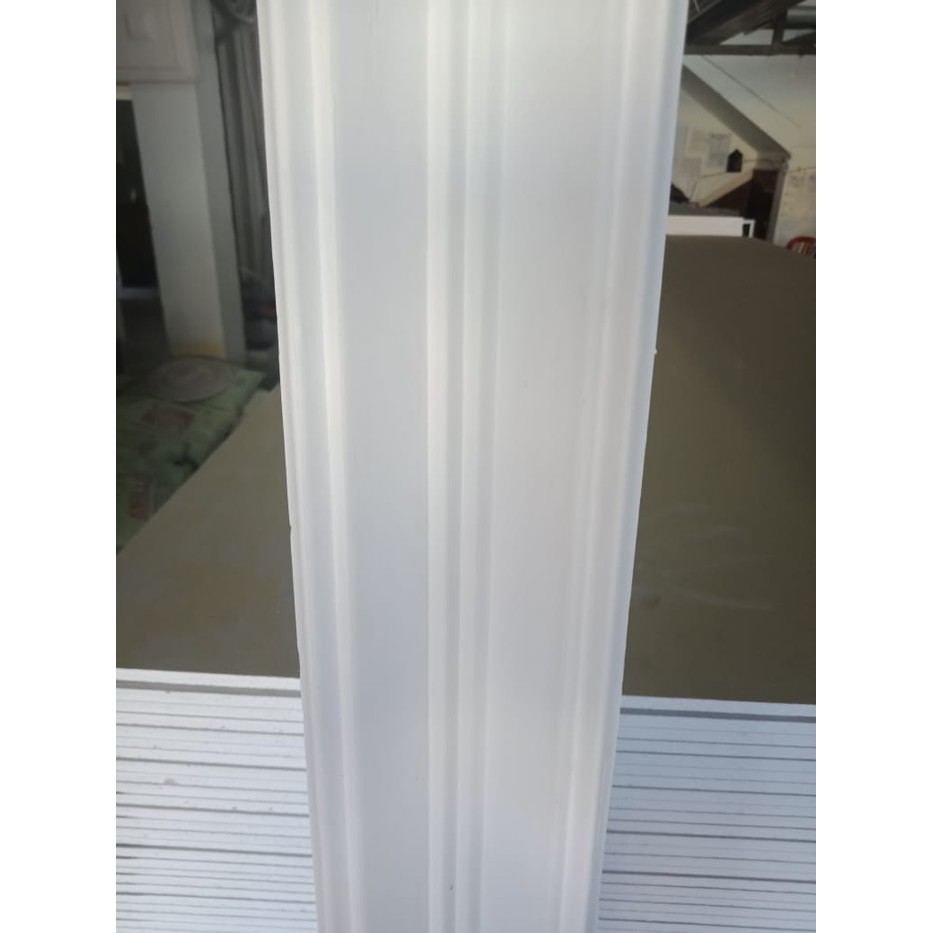 Lis gypsum minimalis/ lis plafon ruangan model Siku 9 cm ...