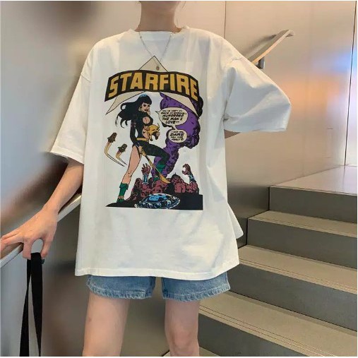 MakeGrosir - KAOS OVERSIZE STARFIRE