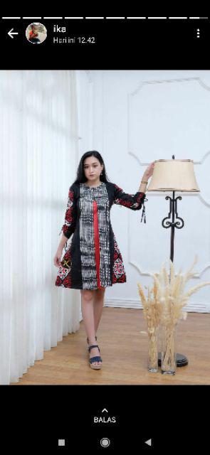 Atasan Batik Wanita Modern Dolby Dolbi Dobby Dobi Batik Cassual Atasan Batik Wanita