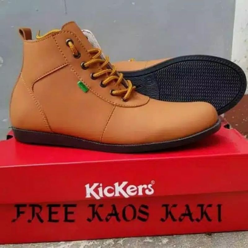 Sepatu kerja Pria Semi Boots Model Klasik Dan Trendi - D'BOBS HANDMADE ORIGINAL