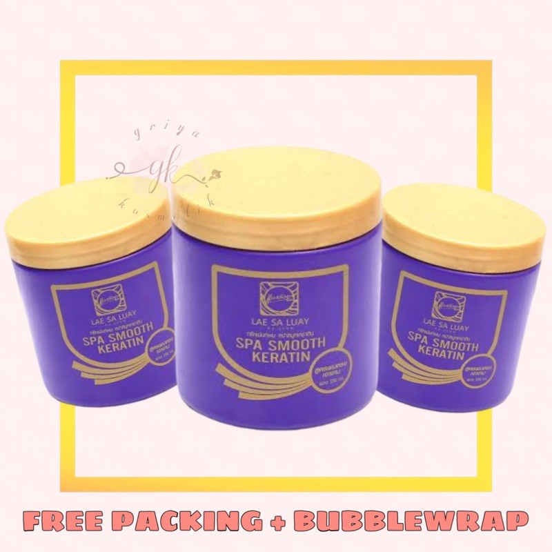 ✨GRIYA✨ Lae Sa Luay Original Hair Spa Smooth Keratin Murah Hair Mask Thailand BPOM Masker Rambut