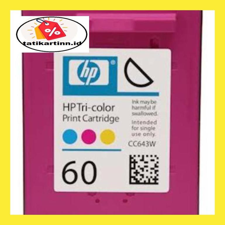 

740Dpppt Tinta Catridge Hp 60 Calor Recycel Siap Pake 8D6Mpt0P