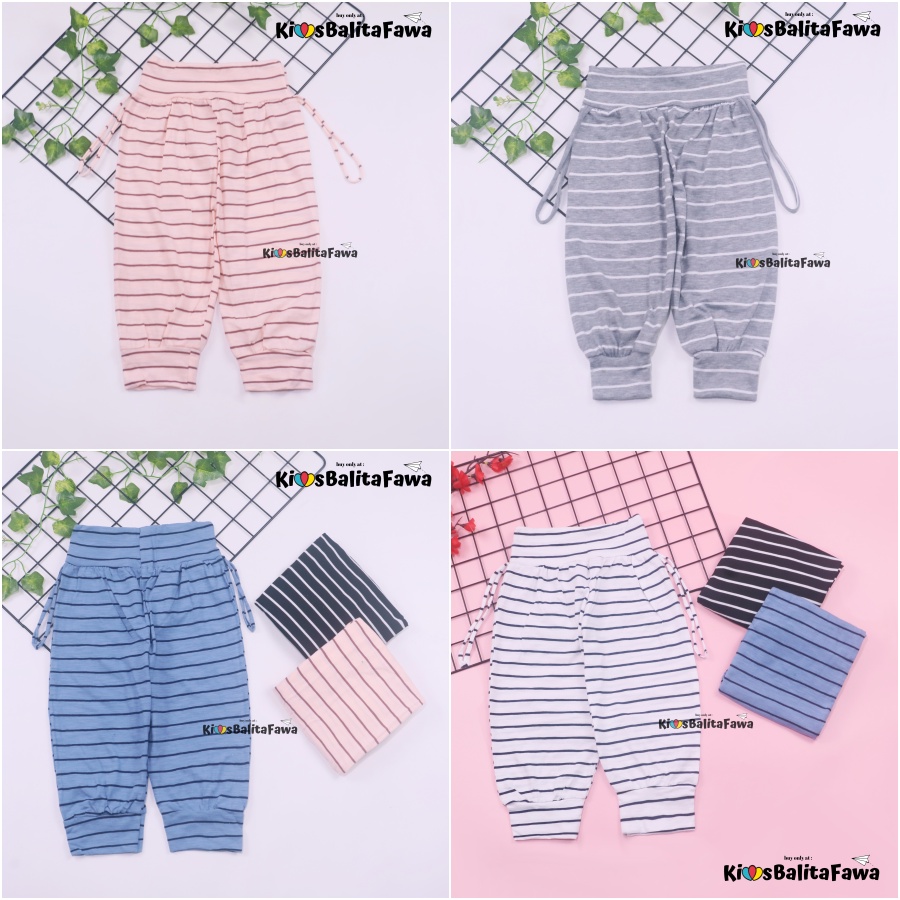 Aladin Salur Uk.3-4 Tahun / Celana Anak Perempuan Motif Murah Panjang Pants Salur