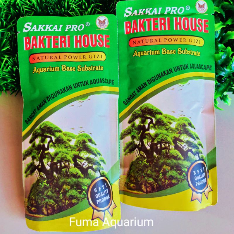 Sakkai pro Bakteri House Natural Power Gizi Rumah Bakteri Aquascape akuarium 250gr