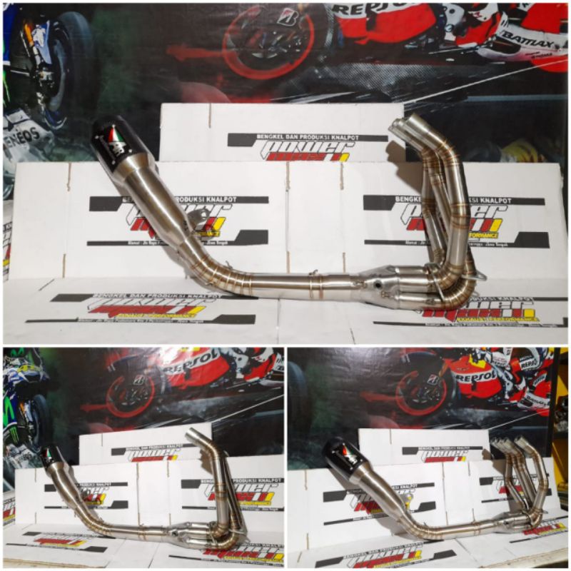 Knalpot AustinRacing Ninja ZX25R Full System PNP